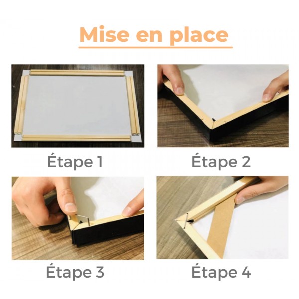 Cadre Broderie Diamant