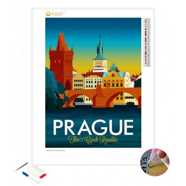 Broderie Diamant Prague République Tchèque