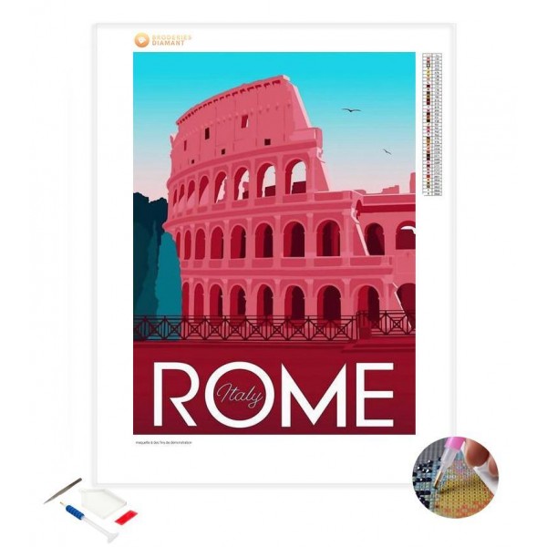 Broderie Diamant Rome Italie