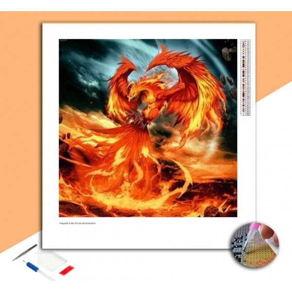 Broderie diamant Grand Phénix
