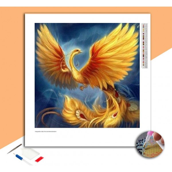 Broderie diamant Phénix Original