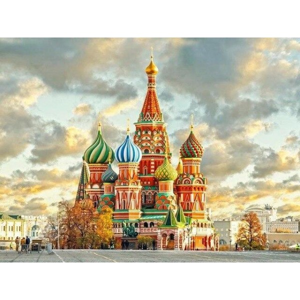 Broderie Diamant Kremlin de Moscou