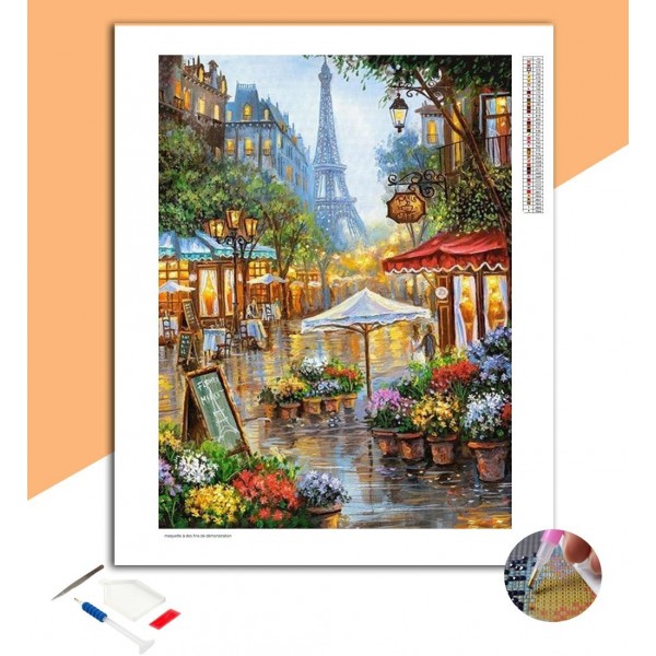 Broderie Diamant Rue de Paris