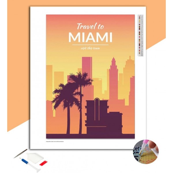 Broderie Diamant Miami