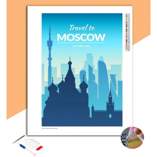 Broderie Diamant Moscou