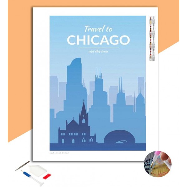 Broderie Diamant Chicago