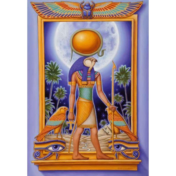 Broderie Diamant Râ ensoleillé