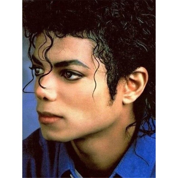 Broderie Diamant Portrait Michael Jackson