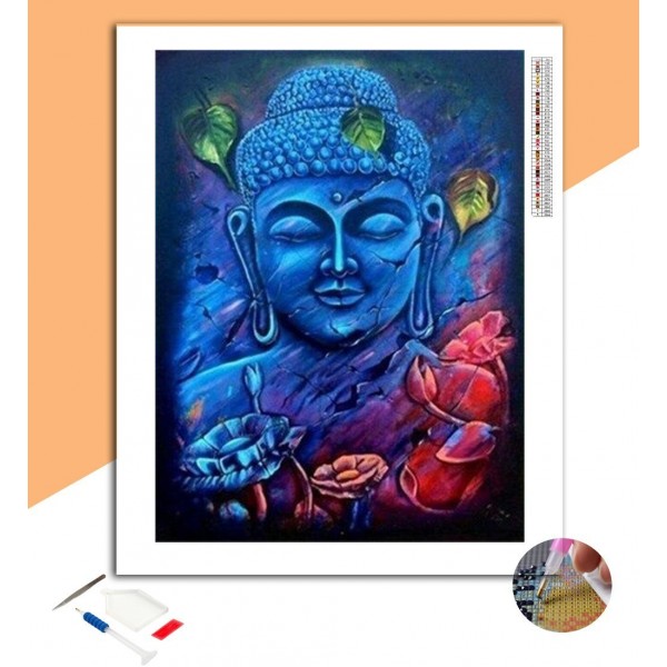 Broderie Diamant Bouddha Le Bienheureux